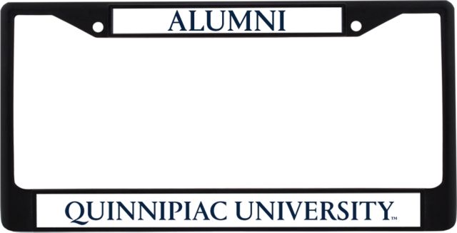 Quinnipiac Alumni Metal License Plate Frame in Alumni - ONLINE ONLY