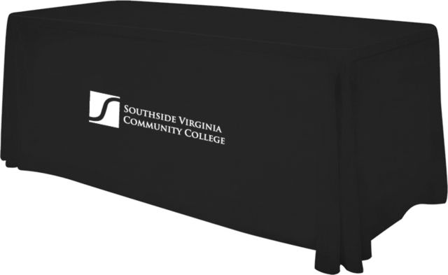 Virginia CC System 6 foot Table Throw Southside Virginia Community College - ONLINE ONLY