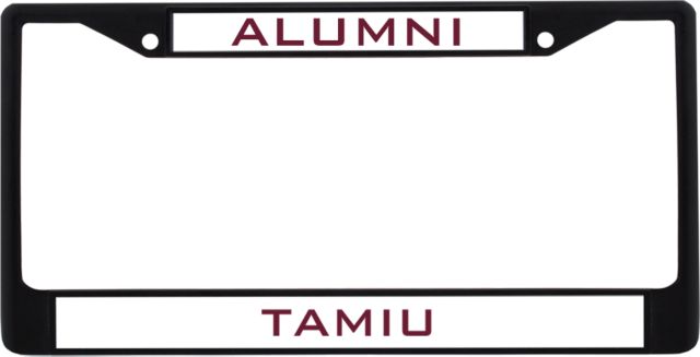 TAMIU Alumni Metal License Plate Frame in Alumni - ONLINE ONLY