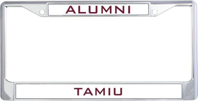 TAMIU Alumni Metal License Plate Frame in Alumni - ONLINE ONLY