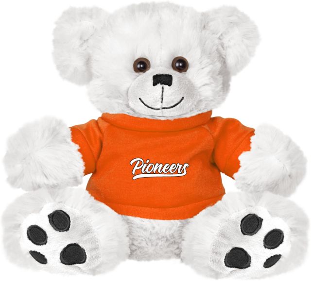William Paterson Plush Big Paw 8 1/2 inch Bear w/Shirt Secondary Mark - ONLINE ONLY