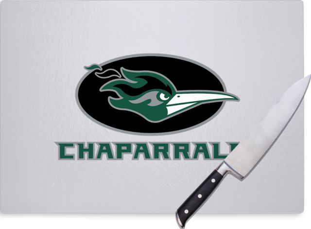 DuPage Cutting Board Chaparrals Mascot with Oval - ONLINE ONLY