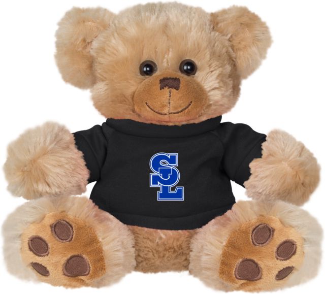 Salt Lake Community Plush Big Paw 8 1/2 inch Bear w/Black Shirt Primary Mark - ONLINE ONLY
