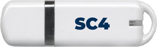St. Clair  USB Pen Drive 4G SC4 Primary Mark - ONLINE ONLY