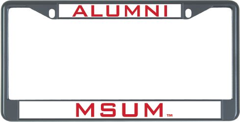 MSUM Alumni Metal License Plate Frame in Alumni - ONLINE ONLY