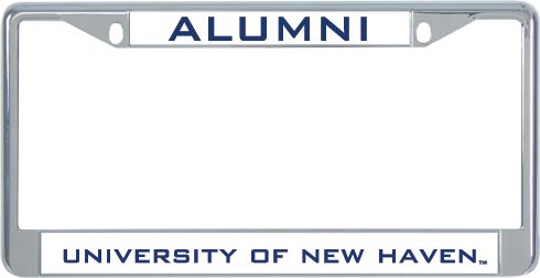 New Haven Alumni Metal License Plate Frame in Alumni - ONLINE ONLY