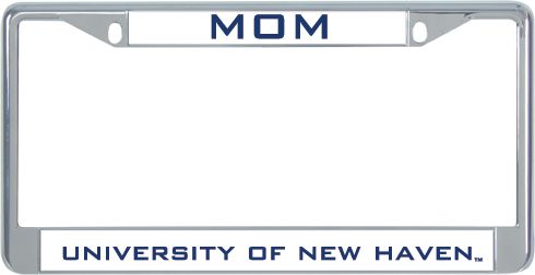 New Haven Mom Metal License Plate Frame in Mom - ONLINE ONLY