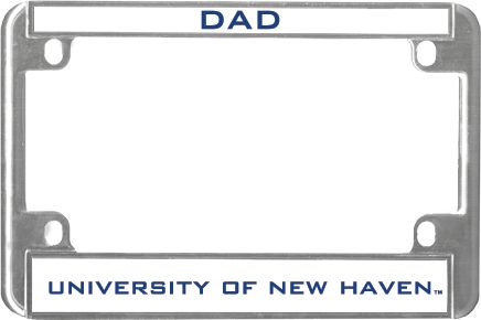 New Haven Metal Motorcycle License Plate Frame in Dad - ONLINE ONLY