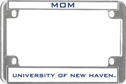 New Haven Metal Motorcycle License Plate Frame in Mom - ONLINE ONLY