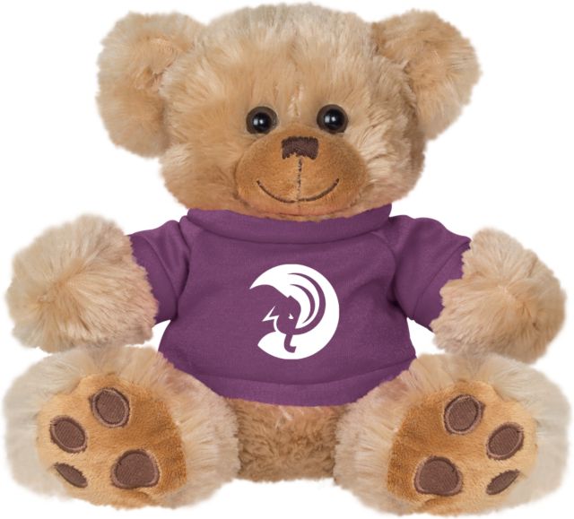 Amherst College Plush Big Paw 8 1/2 inch Bear w/ Shirt Amherst College Circle Mammoth - ONLINE ONLY
