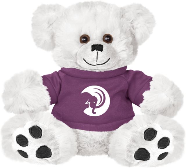 Amherst College Plush Big Paw 8 1/2 inch Bear w/ Shirt Amherst College Circle Mammoth - ONLINE ONLY