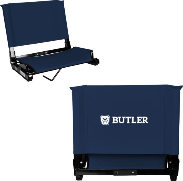 Butler Stadium Chair Butler with Bulldog Head Flat - ONLINE ONLY