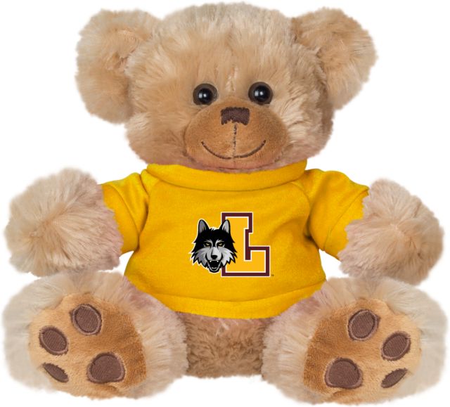 Loyola Chicago Plush Big Paw 8 1/2 inch Bear w/ Shirt - ONLINE ONLY