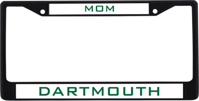 Dartmouth Mom Metal License Plate Frame in Mom - ONLINE ONLY