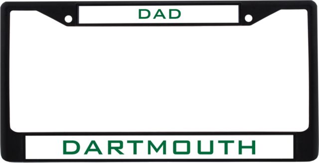 Dartmouth Dad Metal License Plate Frame in Dad - ONLINE ONLY