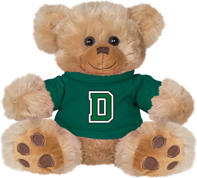 Dartmouth Plush Big Paw 8 1/2 inch Bear w/Dark Green Shirt Primary Mark - ONLINE ONLY
