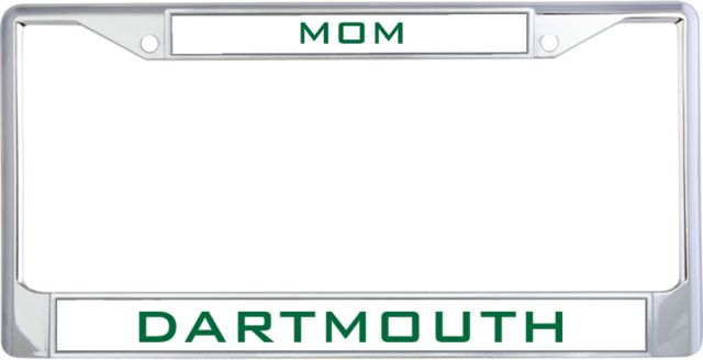 Dartmouth Mom Metal License Plate Frame in Mom - ONLINE ONLY
