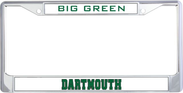 Dartmouth Metal License Plate Frame in Dartmouth - ONLINE ONLY