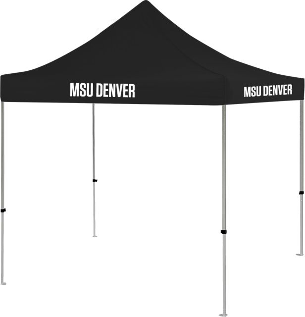 MSU Denver 9 ft x 9 ft Tent MSU Denver Flat