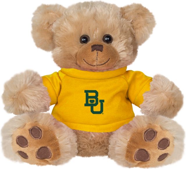 Baylor Plush Big Paw 8 1/2 inch Bear w/ Shirt Interlocking BU - ONLINE ONLY