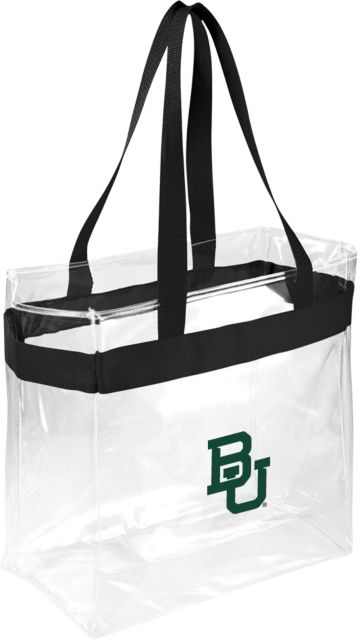 Baylor Game Day Clear Stadium Tote Interlocking BU - ONLINE ONLY