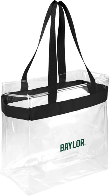 Baylor Game Day Clear Stadium Tote Baylor Wordmark - ONLINE ONLY