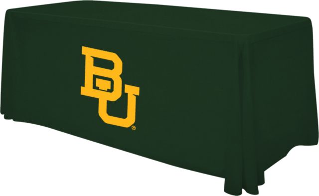 Baylor 6 foot Table Throw Interlocking BU - ONLINE ONLY
