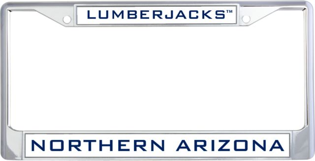 Northern Arizona Metal License Plate Frame - ONLINE ONLY
