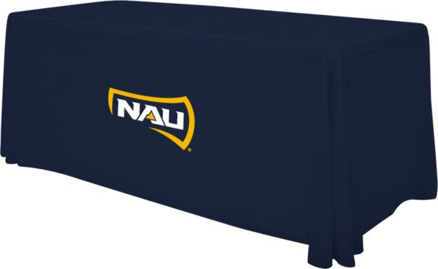 Northern Arizona 6 foot Table Throw NAU Primary Mark - ONLINE ONLY