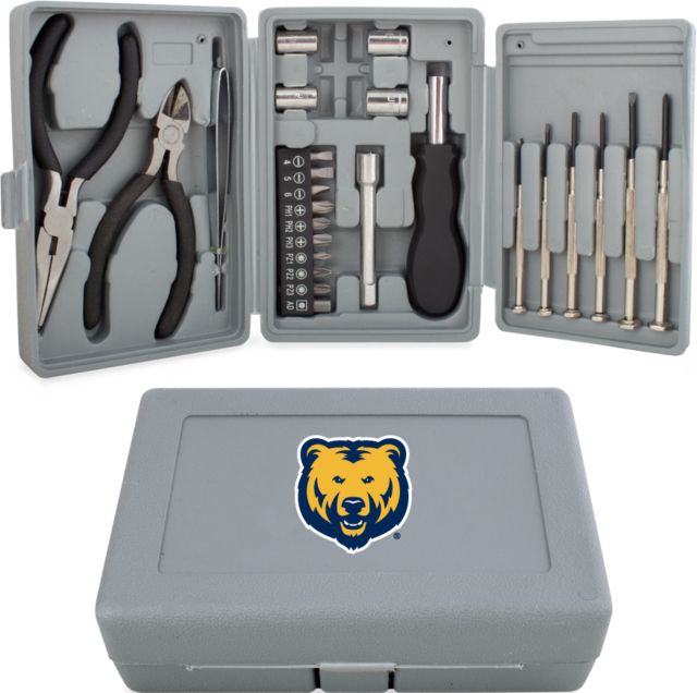 Northern Colorado Compact 26 Piece Deluxe Tool Kit UNC Bear Logo - ONLINE ONLY