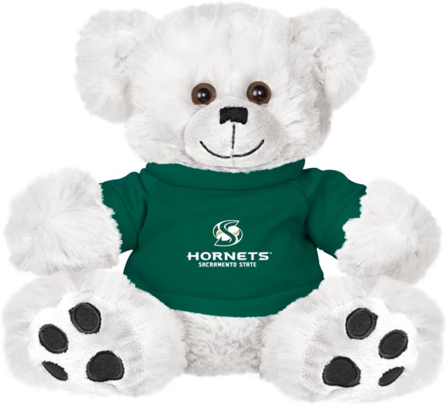 Sacramento State Plush Big Paw 8 1/2 inch Bear w/ Shirt Official Logo - ONLINE ONLY