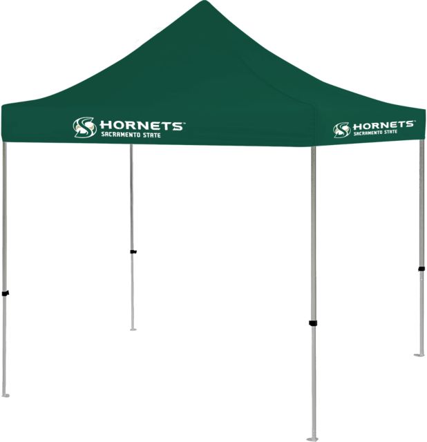 Sacramento State 9 ft x 9 ft Tent Official Logo Flat - ONLINE ONLY