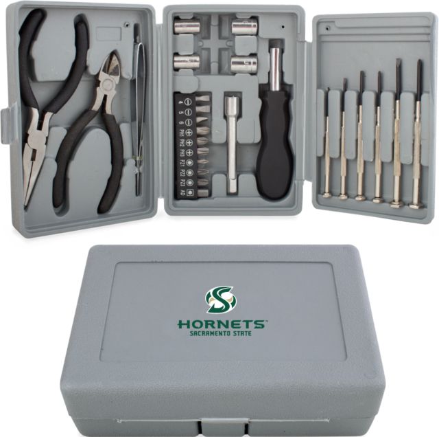 Sacramento State Compact 26 Piece Deluxe Tool Kit Official Logo - ONLINE ONLY