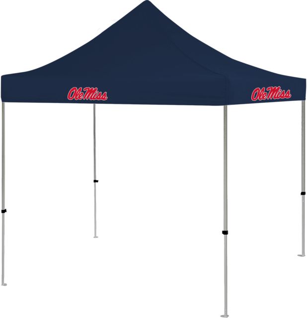 Ole Miss 9 ft x 9 ft Tent Ole Miss Script - Official Wordmark - ONLINE ONLY
