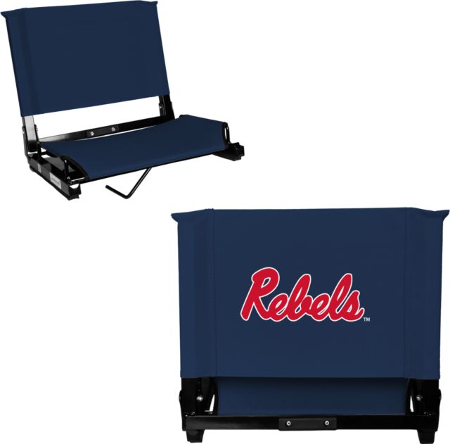Ole Miss Stadium Chair Ole Miss Rebels Script - ONLINE ONLY