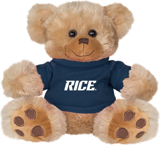 Rice Plush Big Paw 8 1/2 inch Bear w/ Shirt Rice - ONLINE ONLY