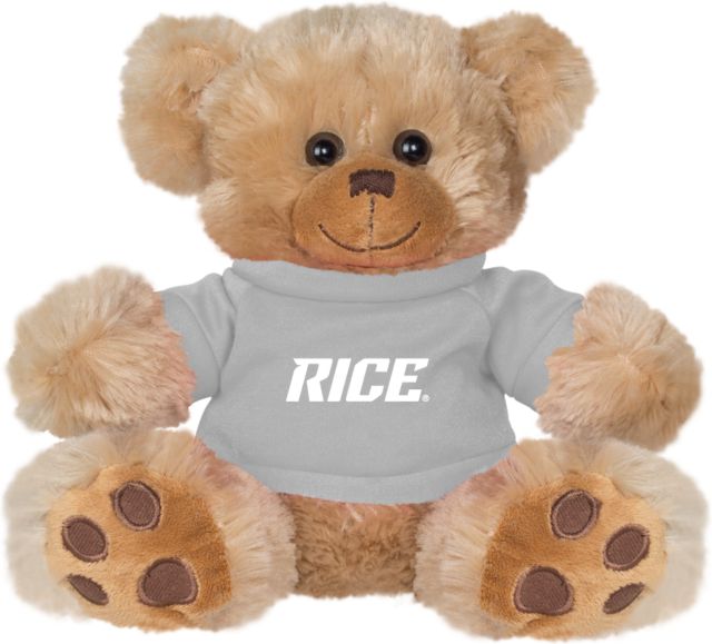 Rice Plush Big Paw 8 1/2 inch Bear w/ Shirt Rice - ONLINE ONLY