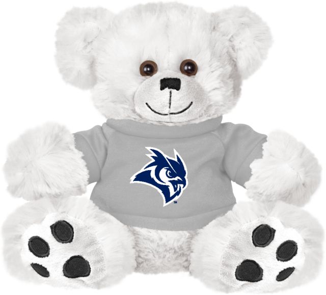 Rice Plush Big Paw 8 1/2 inch Bear w/ Shirt Owl Head - ONLINE ONLY