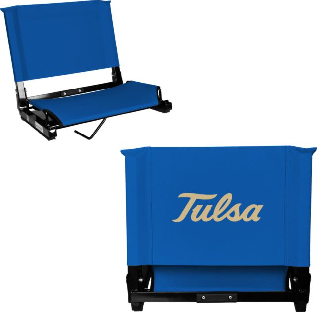 Tulsa Stadium Chair Tulsa Wordmark - ONLINE ONLY