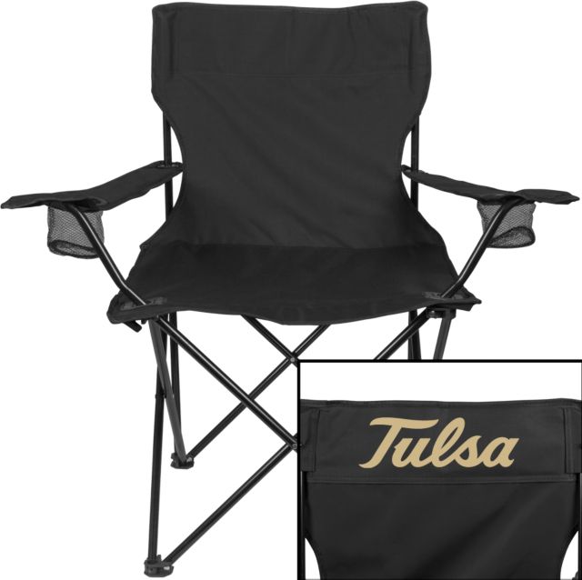 Tulsa Deluxe Captains Chair Tulsa Wordmark - ONLINE ONLY