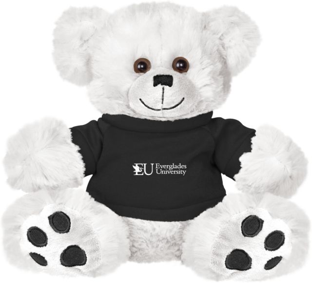 Everglades University® Plush Big Paw 8 1/2 inch Bear w/ Shirt Everglades University Primary - ONLINE ONLY