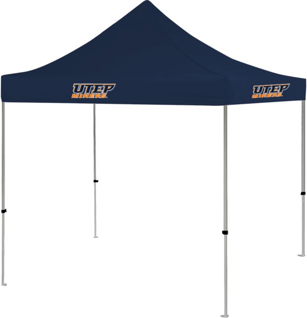 UTEP 9 ft x 9 ft Navy Tent UTEP Miners Workmark - ONLINE ONLY