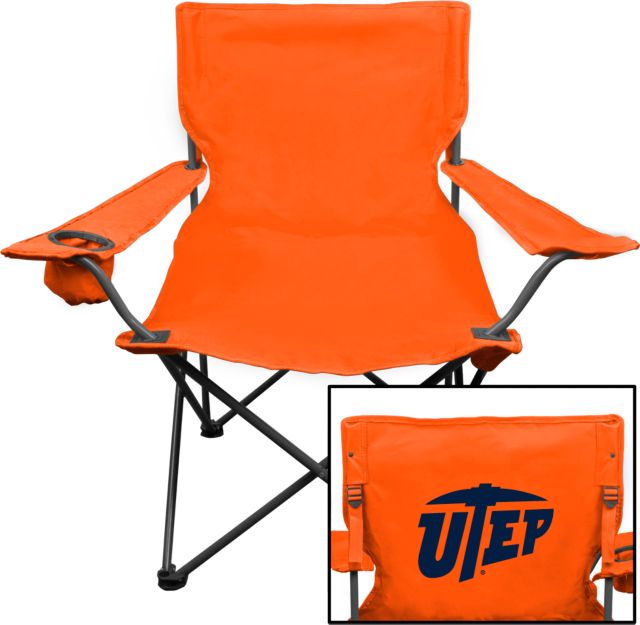 UTEP Deluxe Captains Chair Primary University Mark - ONLINE ONLY
