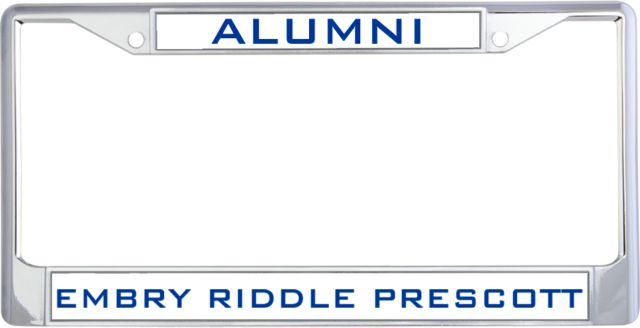 Embry Riddle Prescott Alumni Metal License Plate Frame in Alumni - ONLINE ONLY