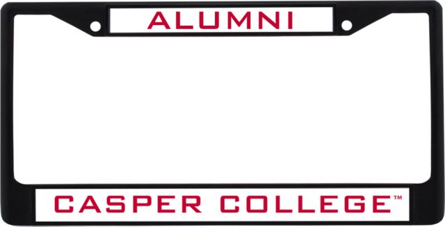 Casper Alumni Metal License Plate Frame in Alumni - ONLINE ONLY