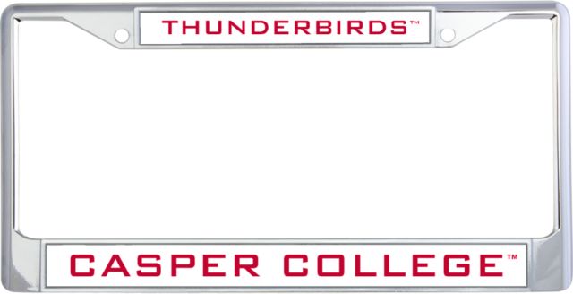 Casper Metal License Plate Frame in Thunderbirds - ONLINE ONLY