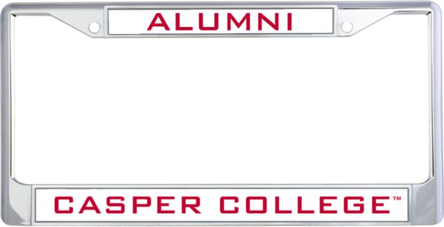 Casper Alumni Metal License Plate Frame in Alumni - ONLINE ONLY