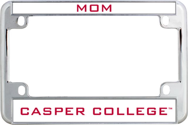 Casper Metal Motorcycle License Plate Frame in Mom - ONLINE ONLY
