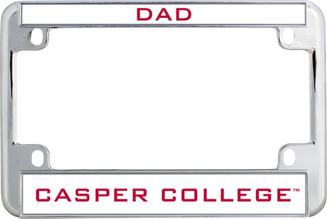 Casper Metal Motorcycle License Plate Frame in Dad - ONLINE ONLY