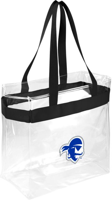 Seton Hall Game Day Clear Stadium Tote Primary Athletics Logo - ONLINE ONLY